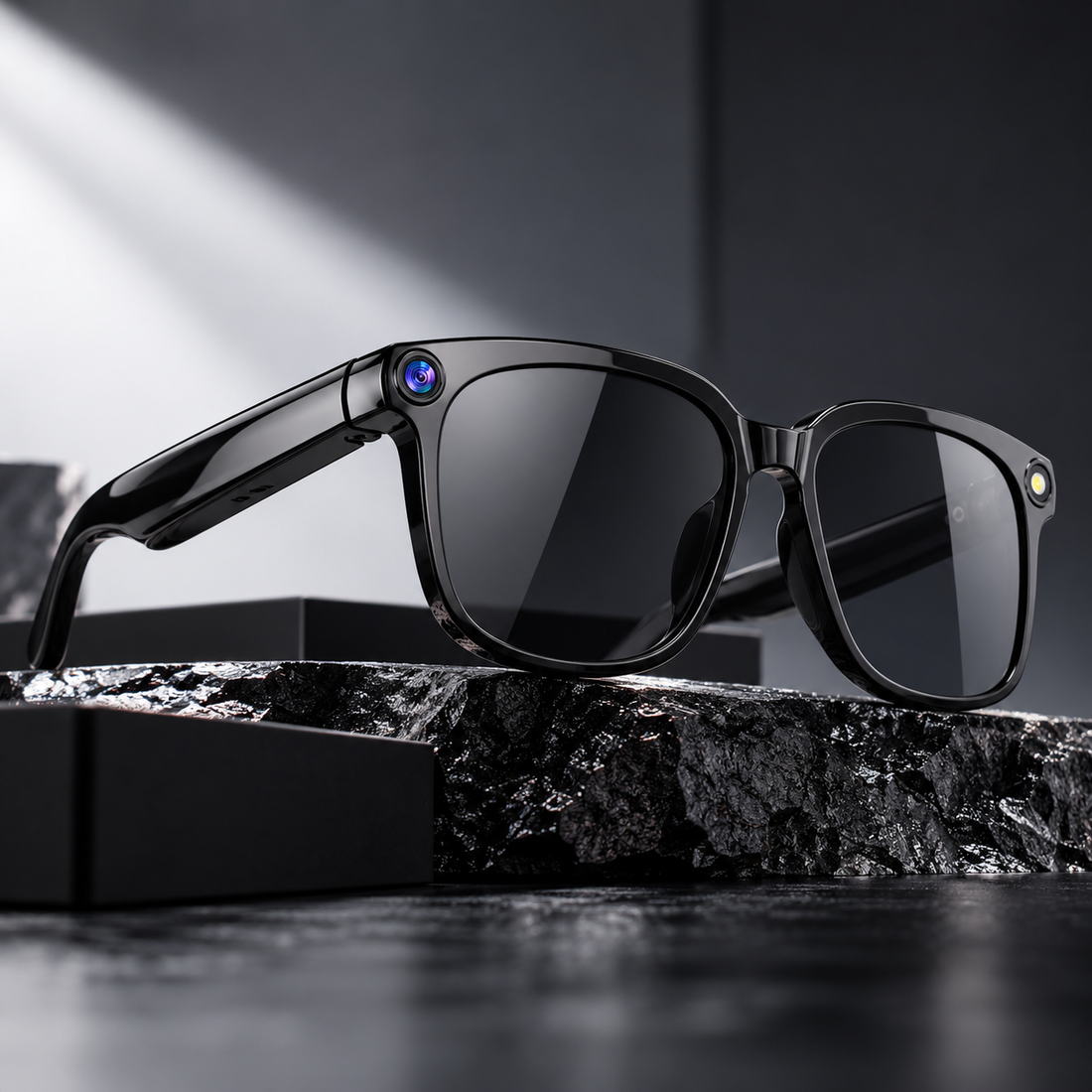 DEYVOX Smart Glasses | 8MP Camera, AI & Bluetooth – GDG
